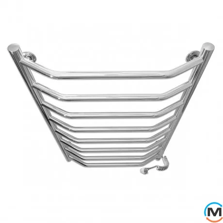 Полотенцесушитель электрический Laris Виктория П8 500 х 800 правое подключение S3, Исполнение: Правый, Высота (мм): 800, Ширина (мм): 530, фото , изображение 4