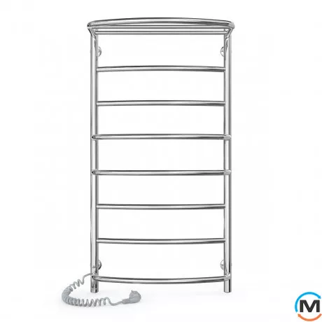 Сушки для рушників електричний Laris Єврофлеш П8 500 х 1000 з полицею ліве підключення S3, Виконання: Лівий, Висота (мм): 1000, фото , зображення 2