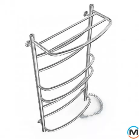 Сушки для рушників електричний Laris Єврофлеш П8 500 х 1000 з полицею праве підключення S3, Виконання: Правий, Висота (мм): 1000, фото , зображення 3