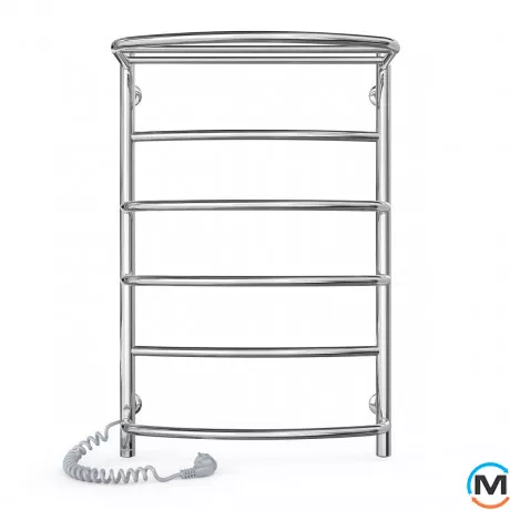 Сушки для рушників електричний Laris Єврофлеш П6 500 х 800 з полицею ліве підключення S3, Виконання: Лівий, Висота (мм): 800, фото , зображення 2