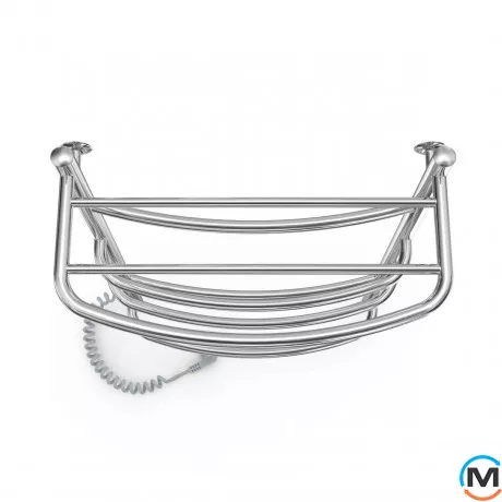 Сушки для рушників електричний Laris Єврофлеш П6 500 х 800 з полицею ліве підключення S3, Виконання: Лівий, Висота (мм): 800, фото , зображення 4