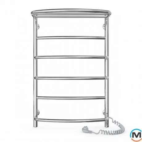 Полотенцесушитель электрический Laris Еврофлеш П6 500 х 800 с полкой правое подключение S3, Исполнение: Правый, Высота (мм): 800, фото , изображение 2