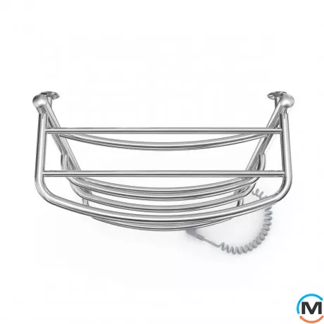 Полотенцесушитель электрический Laris Еврофлеш П6 500 х 800 с полкой правое подключение S3, Исполнение: Правый, Высота (мм): 800, фото , изображение 4