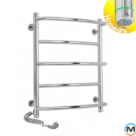 Сушки для рушників електричний Laris Євромікс П5 450 х 500 ліве підключення S3, Виконання: Лівий, Висота (мм): 500, Ширина (мм): 480, фото 