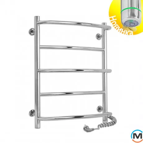 Сушка для рушників електричний Laris Євромікс П5 450 х 500 праве підключення S3, Виконання: Правий, Висота (мм): 500, Ширина (мм): 480, фото 