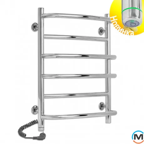 Полотенцесушитель электрический Laris Евромикс П6 450 х 600 левое подключение S3, Исполнение: Левый, Высота (мм): 600, Ширина (мм): 480, фото 