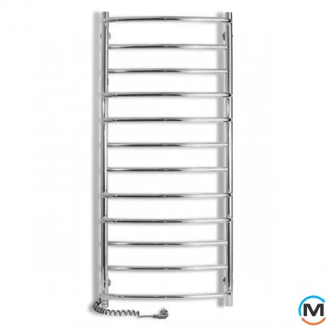 Сушки для рушників електричний Laris Євромікс П12 500 х 1200 ліве підключення S3, Виконання: Лівий, Висота (мм): 1200, Ширина (мм): 530, фото , зображення 2