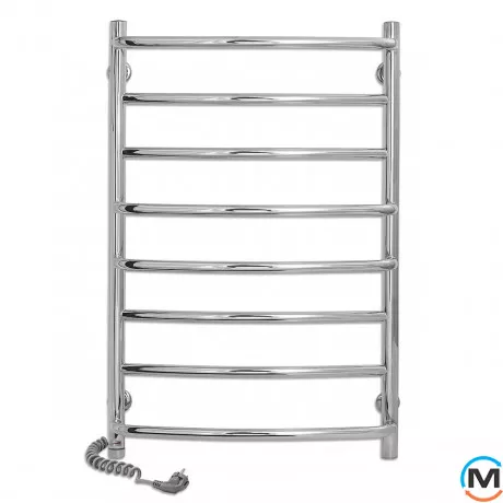 Полотенцесушитель электрический Laris Евромикс П8 500 х 800 левое подключение S3, Исполнение: Левый, Высота (мм): 800, Ширина (мм): 530, фото , изображение 2