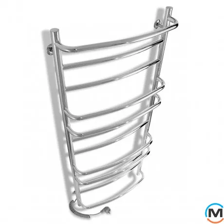 Полотенцесушитель электрический Laris Евромикс П12 600 х 1200 левое подключение S3, Исполнение: Левый, Высота (мм): 1200, Ширина (мм): 630, фото , изображение 3