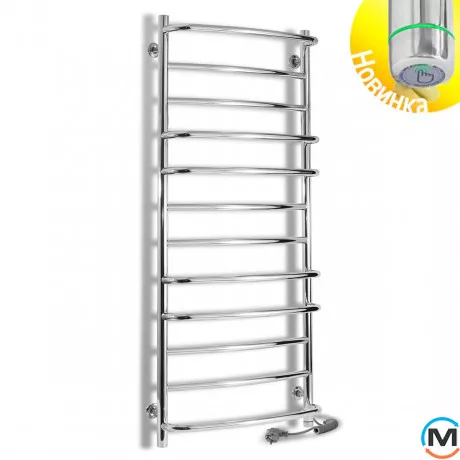 Сушка для рушників електричний Laris Євромікс П12 600 х 1200 праве підключення S3, Виконання: Правий, Висота (мм): 1200, Ширина (мм): 630, фото 