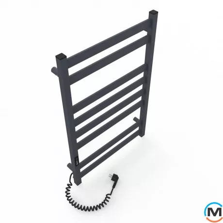 Сушка для рушників електричний Laris Кватро ЧФ(ГМ) 8 500 х 800 ліве підключення R3, Виконання: Лівий, фото , зображення 3