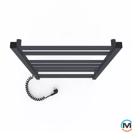 Сушка для рушників електричний Laris Кватро ЧФ(ГМ) 8 500 х 800 ліве підключення R3, Виконання: Лівий, фото , зображення 4