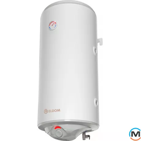Бойлер комбинированный Eldom Style Thermo 100 72270WTR, Объем (л): 100, Подводка труб отопления: справа, фото , изображение 4