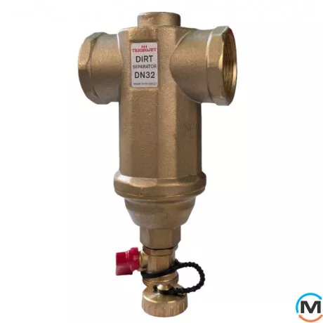 Сепаратор бруду DN32 (1 1/4'') 110*C/10bar Termojet, Діаметр різьблення: 1 1/4'', фото 
