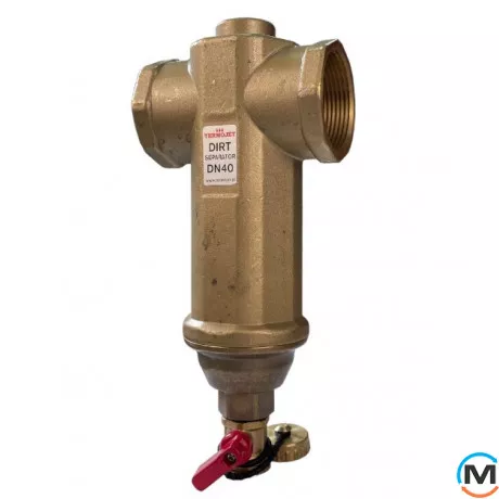 Сепаратор бруду DN40 (1 1/2'') 110*C/10bar Termojet, Діаметр різьблення: 1 1/2", фото 