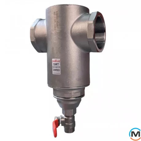 Сепаратор бруду DN50 (2'') 110*C/10bar Termojet, Діаметр різьблення: 2", фото 