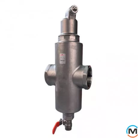 Сепаратор повітря та бруду DN50 (2'') 110*C/10bar Termojet, Діаметр різьблення: 2", фото 