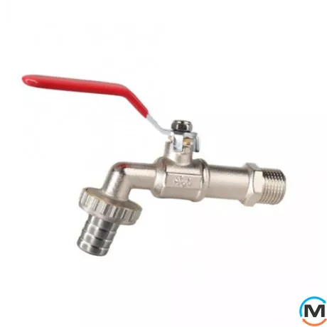 Кран поливу 3/4" ASG, Діаметр різьблення: 3/4", фото 