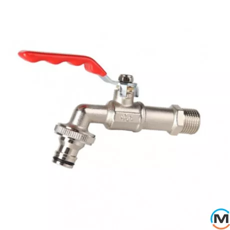 Кран поливу 1/2" з швидкознімним конектором ASG, фото 