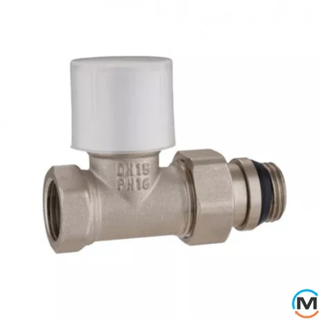 Кран радиаторный 1/2" SMART нижний ASG, Исполнение: Нижний, фото 