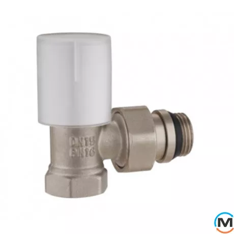 Кран радиаторный 1/2" угловой верхний ASG, Исполнение: Угловой, фото 