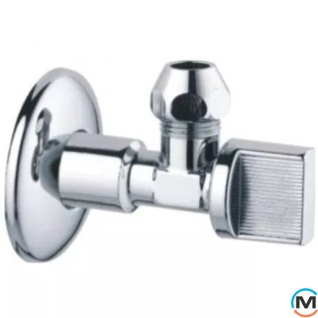 Кран кутовий 1/2"x3/8" з цангою ASG., фото 