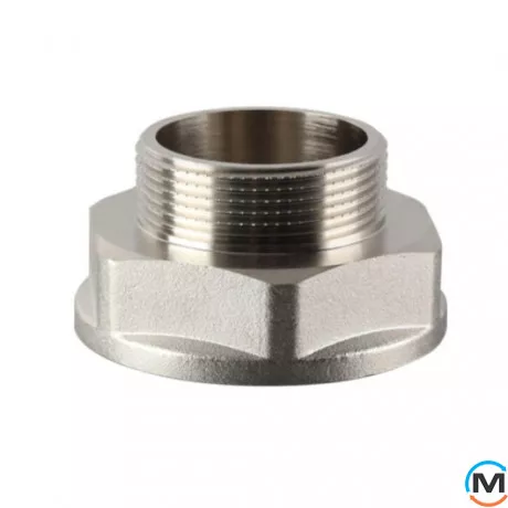 Переходник ВН 1"х3/4" никель ASG, Диаметр резьбы: 1"х3/4", фото 