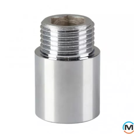 Подовжувач 1/2" 100мм хром ASG, Довжина (мм): 100, фото 