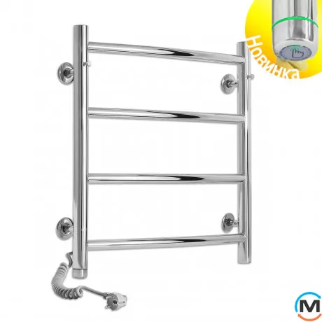 Сушка для рушників електричний Laris Класик П4 450 х 500 ліве підключення S3, Виконання: Лівий, Висота (мм): 500, фото 