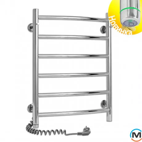 Сушки для рушників електричний Laris Класик П6 450 х 600 ліве підключення S3, Виконання: Лівий, Висота (мм): 600, фото 