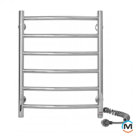 Полотенцесушитель электрический Laris Классик П6 450 х 600 правое подключение S3, Исполнение: Правый, Высота (мм): 600, фото , изображение 2