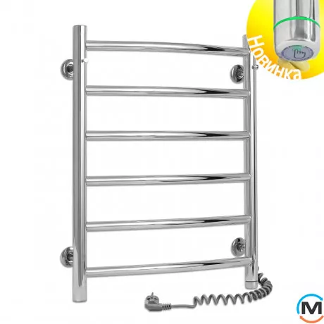 Полотенцесушитель электрический Laris Классик П6 450 х 600 правое подключение S3, Исполнение: Правый, Высота (мм): 600, фото 