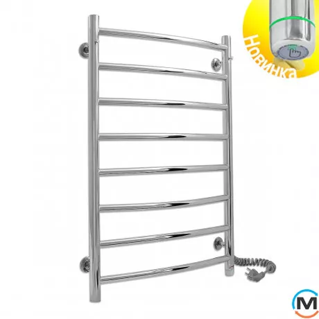 Полотенцесушитель электрический Laris Классик П8 500 х 800 правое подключение S3, Исполнение: Правый, Высота (мм): 800, фото 