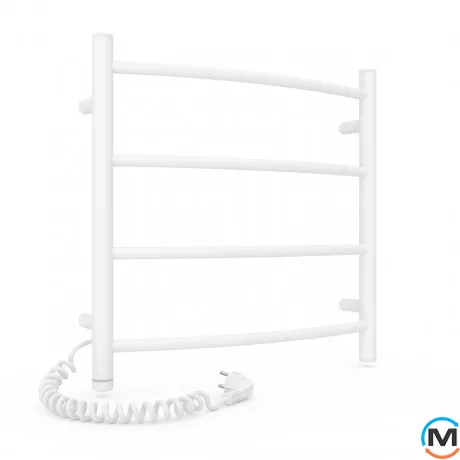 Полотенцесушитель электрический Laris Классик ЧФ 4 500 х 500 левое подключение S3, Исполнение: Левый, Высота (мм): 500, фото 