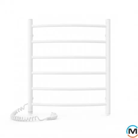 Полотенцесушитель электрический Laris Классик ЧФ 6 500 х 600 левое подключение S3, Исполнение: Левый, Высота (мм): 600, фото , изображение 2