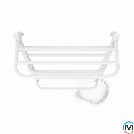 Сушка для рушників електрична Laris Комфорт ЧФ8 500 х 800 з полицею праве підключення R3, Виконання: Правий, Висота (мм): 800, фото , зображення 4