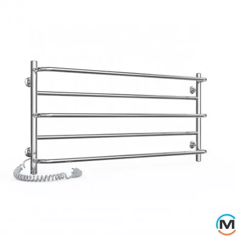 Сушки для рушників електричний Laris Практик П5 1000 х 500 ліве підключення S3, Виконання: Лівий, Висота (мм): 500, фото 