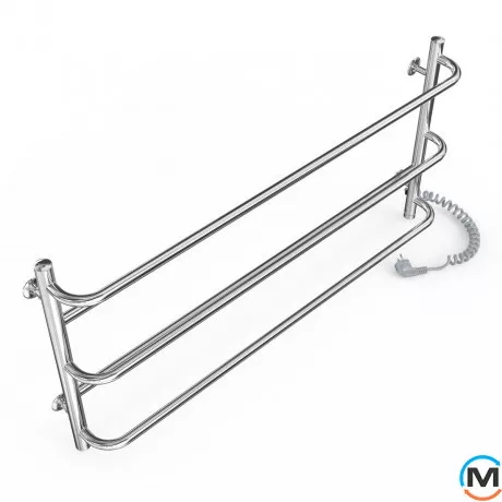 Сушка для рушників електричний Laris Практик П5 1000 х 500 праве підключення S3, Виконання: Правий, Висота (мм): 500, фото , зображення 3