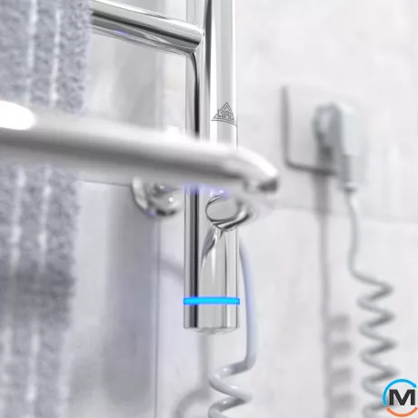 Сушка для рушників електричний Laris Практик П5 1000 х 500 праве підключення S3, Виконання: Правий, Висота (мм): 500, фото , зображення 5