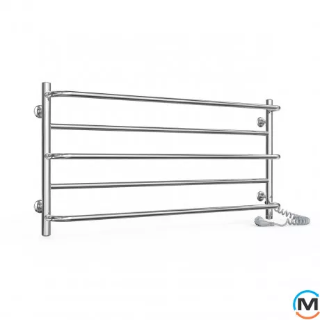 Сушка для рушників електричний Laris Практик П5 1000 х 500 праве підключення S3, Виконання: Правий, Висота (мм): 500, фото 