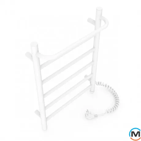 Полотенцесушитель электрический Laris Прайм ЧФ 6 400 х 600 правое подключение S3, Исполнение: Правый, Цвет: Белый, Высота (мм): 600, фото , изображение 3