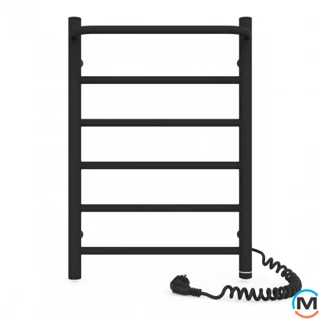 Полотенцесушитель электрический Laris Прайм ЧФ(Ч) 6 400 х 600 правое подключение S3, Исполнение: Правый, Цвет: Черный, Высота (мм): 600, фото , изображение 17