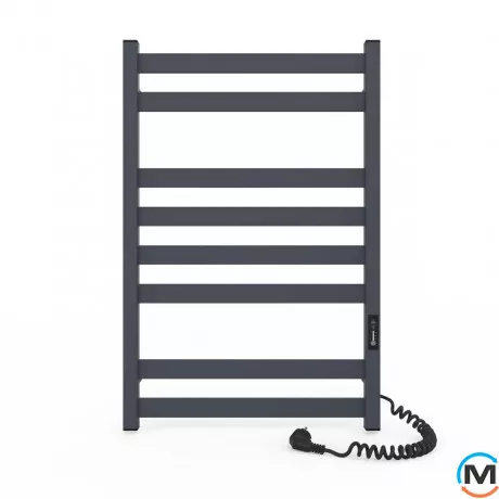 Полотенцесушитель электрический Laris Кватро ЧФ(ГМ) 8 500 х 800 правое подключение R3, Исполнение: Правый, фото , изображение 2