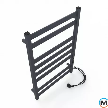 Полотенцесушитель электрический Laris Кватро ЧФ(ГМ) 8 500 х 800 правое подключение R3, Исполнение: Правый, фото , изображение 3