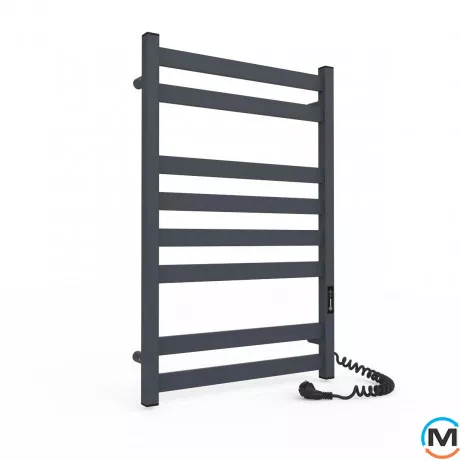 Полотенцесушитель электрический Laris Кватро ЧФ(ГМ) 8 500 х 800 правое подключение R3, Исполнение: Правый, фото , изображение 16