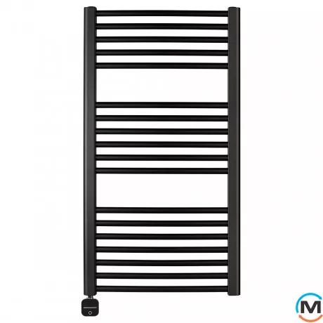 Электрическое полотенцесушитель Luxrad BASIC G 1200x500 черный мат. структурный тен (600 Вт) скрытый монтаж слева, Модификация: скрытый монтаж, Исполнение: Левый, Высота (мм): 1200, Макс. мощность (Вт): 600, фото 