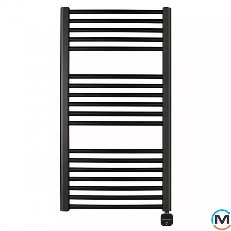 Электрическое полотенцесушитель Luxrad BASIC G 1200x500 черный мат. структурный тен (300 Вт) скрытый монтаж справа, Модификация: скрытый монтаж, Исполнение: Правый, Высота (мм): 1200, Макс. мощность (Вт): 300, фото 