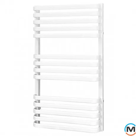 Полотенцесушитель Luxrad PIATTO 934x530 516 Вт белый, Цвет: Белый, фото , изображение 2