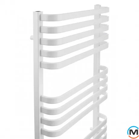 Полотенцесушитель Luxrad PIATTO 934x530 516 Вт белый, Цвет: Белый, фото , изображение 3