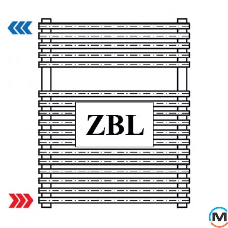 Полотенцесушитель Luxrad PIATTO 934x530 516 Вт белый, Цвет: Белый, фото , изображение 8